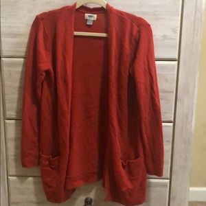 Burnt Orange Cardigan